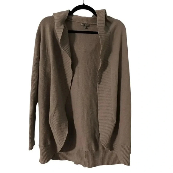 Gap Body Sweaters - Gap Body Hooded Cardigan Size Medium Taupe Fall